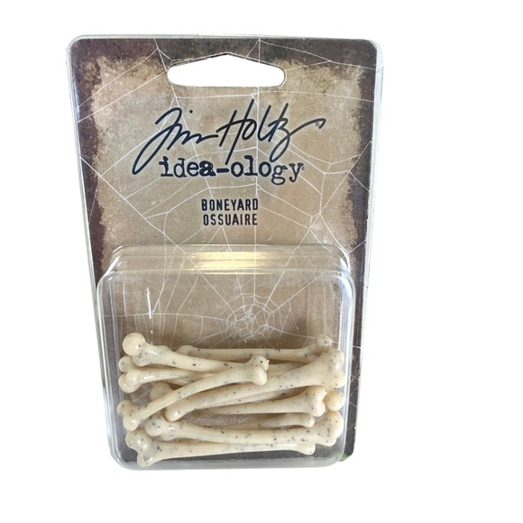 Tim Holtz Other - Tim Holtz Idea-ology Boneyard 12 Piece TH94062 New Assemblage Crafting